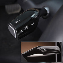 Load image into Gallery viewer, 2Pcs Car Shift Knob Gear Lever Decorative Cover Trim For Tesla Model 3 Y Armor Steering Rod Car Wiper Steering Wheel Shift Protection Cover