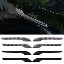 Load image into Gallery viewer, 4Pcs/Set ABS Car Door Handle Sticker Door Wrap Cover Protective Strip Handle Decal Sticker For Tesla Model 3 Y 2017- 2022 Car Decor