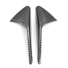 Load image into Gallery viewer, 2Pcs Car Side Camera Protection Cover Carbon Fiber Fender Trim Cover For Tesla Model 3/Y/X/S 2017-2022 Car Interior Decoration Car Styling