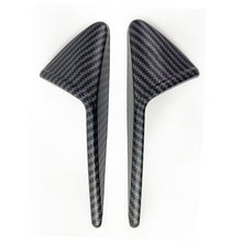 Load image into Gallery viewer, 2Pcs Car Side Camera Protection Cover Carbon Fiber Fender Trim Cover For Tesla Model 3/Y/X/S 2017-2022 Car Interior Decoration Car Styling