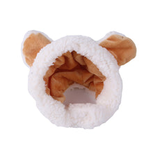 Load image into Gallery viewer, Cute Pet Bear Hat Dogs Kitten Winter Cap Pet Halloween Hat Funny Costume Decor Accessories Fancy Hair Cap Pet Supplies