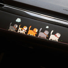 Load image into Gallery viewer, 5Pcs Climbing Cats Funny Animal Car Sticker Styling Stickers Decoration Car Body Home Window Creative Decals Decor