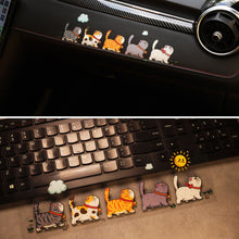 Load image into Gallery viewer, 5Pcs Climbing Cats Funny Animal Car Sticker Styling Stickers Decoration Car Body Home Window Creative Decals Decor