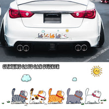 Load image into Gallery viewer, 5Pcs Climbing Cats Funny Animal Car Sticker Styling Stickers Decoration Car Body Home Window Creative Decals Decor