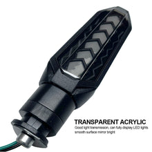 Load image into Gallery viewer, 1PC Motorcycle LED Turn Signal Lamp Sequential Amber Flowing LED Indicator Lights Accessories for Honda150 CB150R 300R CLICK 1251 1501