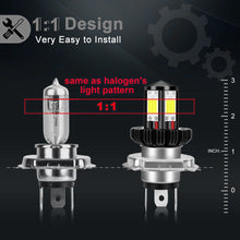 Load image into Gallery viewer, BA20D/H6/H4 Motorcycle LED Bulbs Hi Lo beam Headlight Moto LED Motorbike Headlight Lamp DC 12V