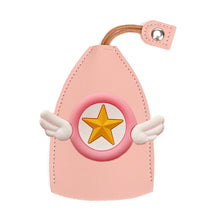 Load image into Gallery viewer, PU Leather Creative Key Sleeve Cartoon Animal Car Key Case Holder Pull Out Pouch Keychain Organizer