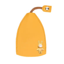Load image into Gallery viewer, PU Leather Creative Key Sleeve Cartoon Animal Car Key Case Holder Pull Out Pouch Keychain Organizer
