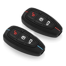 Load image into Gallery viewer, Silica Gel 3 Button Key Cover Case Key Protection For Ford Transit Custom Mondeo Fiesta Kuga ST Line MK3 Focus 3 Station Wagon Ecosport