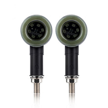 Load image into Gallery viewer, 1PC Motorcycle Turn Signal Lights Flowing Turn Signal Lights LED Turn Signal Warning Indicators Blinker Amber Light Scooter