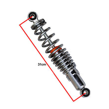 Load image into Gallery viewer, 2Pcs Electric Bicycle 25cm/27cm/29cm/31cm Universal High Performance Rear Shock Absorbers For Motorcycle Scooter,E Bike Spring Rear Shocks