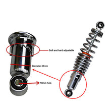 Load image into Gallery viewer, 2Pcs Electric Bicycle 25cm/27cm/29cm/31cm Universal High Performance Rear Shock Absorbers For Motorcycle Scooter,E Bike Spring Rear Shocks