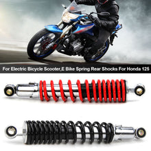 Load image into Gallery viewer, 1PC Universal 31cm High Performance Rear Shock Absorbers For Electric Bicycle Scooter,E Bike Spring Rear Shocks For Honda 125