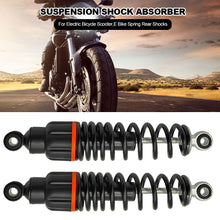 Load image into Gallery viewer, 2Pcs Universal 25cm/27cm/29cm/31cm High Performance Rear Shock Absorbers For Electric Bicycle Scooter,E Bike Spring Rear Shocks