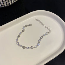 Load image into Gallery viewer, Love Zircon Bracelet Girl Hollow Heart Shaped Bracelet Simple Women Jewelry Hand Accessories Bracelet