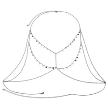 Load image into Gallery viewer, Fashion Exaggerated Multilayered Tassel Imitation Pearl Body Chain Women Female Alloy Chest Chain Party Accessories