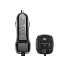 Load image into Gallery viewer, Car Charger With Spring Micro USB Type C Cable For iPhone 12 11 XR 8 Cigarette Lighter USB Truck Car Charger For Phone