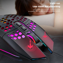 Load image into Gallery viewer, Wireless Gaming Mouse 3 Gears X801 8 Buttons 1600 DPI Adjustable RGB Rechargeable Computer Mice for Household Computer Accessory