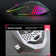 Load image into Gallery viewer, Wireless Gaming Mouse 3 Gears X801 8 Buttons 1600 DPI Adjustable RGB Rechargeable Computer Mice for Household Computer Accessory