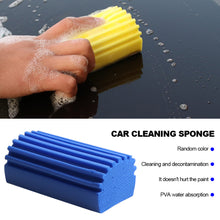 Load image into Gallery viewer, Multi Functional PVA Strong Water Car Wash Absorbing Sponge Sponge Household Cleaning Sponge Kitchen Sponge Friction Random Color