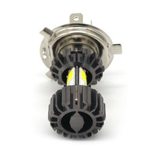 Load image into Gallery viewer, 12V-80V 8 Sides COB Super Bright LED Motorcycle Headlight H4 BA20D Bulbs Waterproof High Low Lamp Scooter Fog Lights