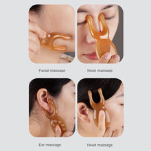 Load image into Gallery viewer, Resin Nose Massager Smooth Skin Fitting Lifting Tightening Facial Massager Scraping Board Beauty Tool Daily Massage Care
