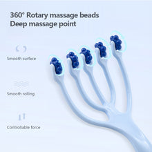 Load image into Gallery viewer, Five-claw Roller Head Massager Manual Roller Massager Massage Relax Decompression Head Massager Head Care