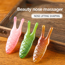 Load image into Gallery viewer, Rounded Smooth Resin Nose Massager Nasal Bridge Massager Eye Facial Acupoint Stick Beauty Tool Facial Care