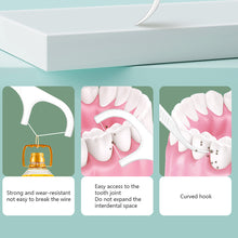 Load image into Gallery viewer, 10pcs/box Portable Disposable Dental Floss Waterproof Dustproof Sealed Dental Floss Box Tooth Cleaning Dental Care