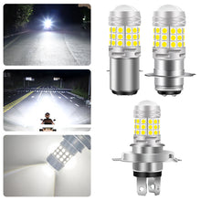 Load image into Gallery viewer, H4/BA20D/H6/P15DLed Motorcycle Headlight 42SMD LED Lamp Moto High/Low Beam Bulbs Lamp Fog Lights 12V White