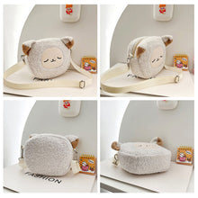 Load image into Gallery viewer, Cute Bear Kawaii Bag Women Cartoon Plush Shoulder Bag For Women Crossbody Bag Small Phone&Purse Bag