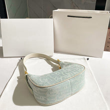 Load image into Gallery viewer, Women Fashion Shoulder Bag Vintage Canvas Bag Subaxillary Bag Female Summer Shoulder Bag Chain Crossbody Bag