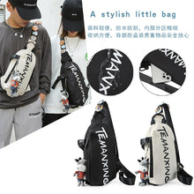 Load image into Gallery viewer, Men Fashion Multifunction Shoulder Bag Crossbody Bag On Shoulder Travel Sling Bag Pack Messenger Pack Chest Bag For Male