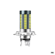 Load image into Gallery viewer, H4/H6/BA20D/P15D 12V-24V 6000K LED Motor Bulb Motorcycle Headlight 126smd Chips Lamp Car Headlight Bulbs Hi Lo Light