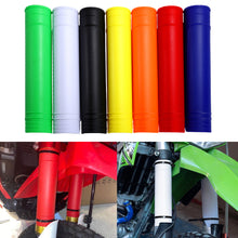 Load image into Gallery viewer, Pair Universal Motorcycle Fork Cover Shock Absorber Guard Protector For Suzuki Honda Husqvarna ATVs 125-500cc
