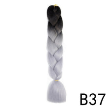 Load image into Gallery viewer, Hair Ties Elastic Jumbo Braid Hair Wig Hair Bands for Girls Pigtails Long Wig Hair Rope Bows Hair Accessories