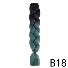 Load image into Gallery viewer, Hair Ties Elastic Jumbo Braid Hair Wig Hair Bands for Girls Pigtails Long Wig Hair Rope Bows Hair Accessories