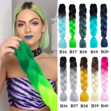 Load image into Gallery viewer, Hair Ties Elastic Jumbo Braid Hair Wig Hair Bands for Girls Pigtails Long Wig Hair Rope Bows Hair Accessories