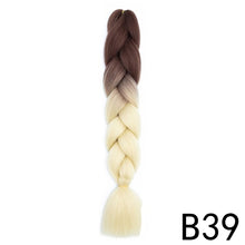 Load image into Gallery viewer, Hair Ties Elastic Jumbo Braid Hair Wig Hair Bands for Girls Pigtails Long Wig Hair Rope Bows Hair Accessories