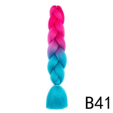 Load image into Gallery viewer, Hair Ties Elastic Jumbo Braid Hair Wig Hair Bands for Girls Pigtails Long Wig Hair Rope Bows Hair Accessories