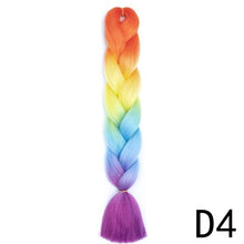 Load image into Gallery viewer, Elastic Hair Ties Jumbo Braid Hair Wig Dirty Braid Hair Rope for Girls Pigtails Long Wig Hair Rope Bows Hair Accessories
