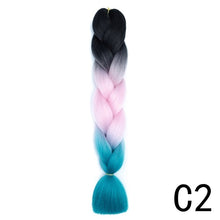 Load image into Gallery viewer, Elastic Hair Ties Jumbo Braid Hair Wig Dirty Braid Hair Rope for Girls Pigtails Long Wig Hair Rope Bows Hair Accessories