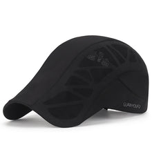 Load image into Gallery viewer, Summer Men's Breathable Front Cap Outdoor Running Sports Cotton Mesh Breathable Quick Dry Baseball Hat Shade Sunscreen Fishing Sunscreen Cap
