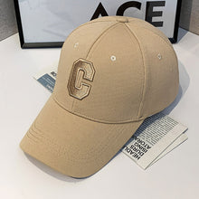 Load image into Gallery viewer, Simple Fashion Letter C Baseball Cap Spring And Summer Sun Protection Breathable Duck Cap Fashion Kopo Style Couple's Hat