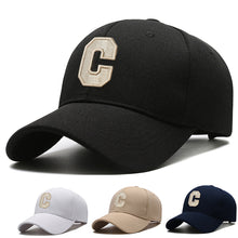 Load image into Gallery viewer, Simple Fashion Letter C Baseball Cap Spring And Summer Sun Protection Breathable Duck Cap Fashion Kopo Style Couple's Hat