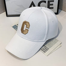 Load image into Gallery viewer, Simple Fashion Letter C Baseball Cap Spring And Summer Sun Protection Breathable Duck Cap Fashion Kopo Style Couple's Hat