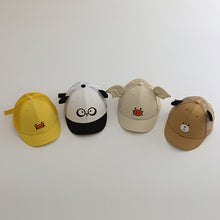 Load image into Gallery viewer, Summer Children's Sunscreen Breathable Sun Visor Hat Cute Cartoon Animal Duck Cap Little Child Short Brim Baseball Cap