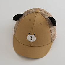 Load image into Gallery viewer, Summer Children's Sunscreen Breathable Sun Visor Hat Cute Cartoon Animal Duck Cap Little Child Short Brim Baseball Cap