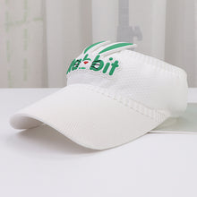 Load image into Gallery viewer, Children's Summer Knitted Breathable Empty Top Sun Hat Widened Brim Fashion Cute Cartoon Three-Dimensional Little Rabbit Style Cap