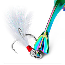 Load image into Gallery viewer, Lure Bait Metal Rotating Glitter Bait Long Throw Flutter Swim VIB Zinc Alloy Hard Fishhook Suitable For Warping Mouth Mandarin Fish Bass Fishing Accessories